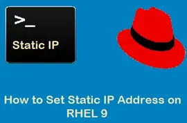 如何在 RHEL 9 系统上设置静态 ip 地址？