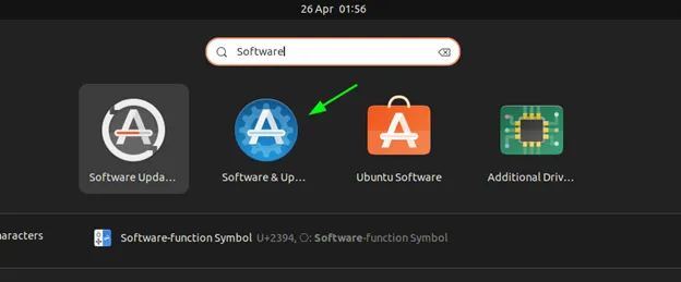 Search-Software-Update-Ubuntu-Dash