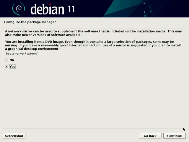 Network-Mirror-Debian11-Installation