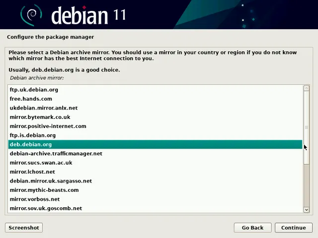 Debian-Archive-Mirror-Debian11