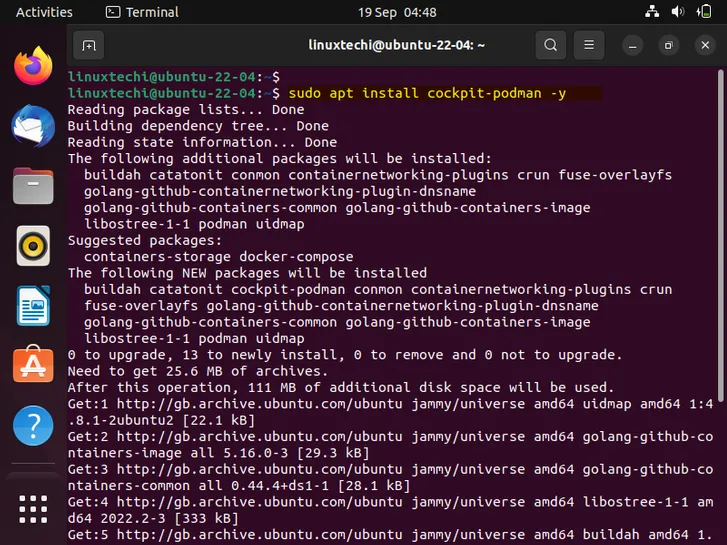 Install-Cockpit-Podman-Support-Ubuntu-22-04