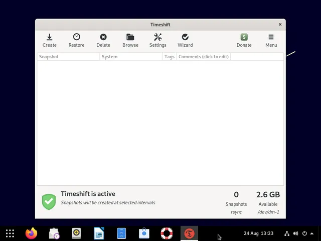 Timeshift-backup-tool-debian11