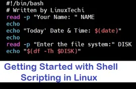 如何入门使用 Linux Shell 脚本 ?