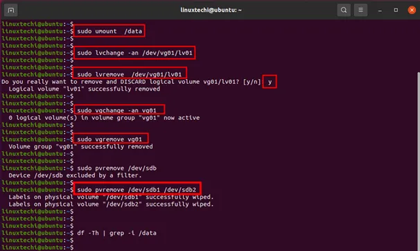 Deleting-LVM-Partition-Linux-Commands