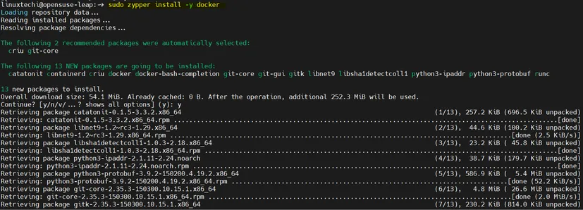 zypper-command-install-docker-opensuse