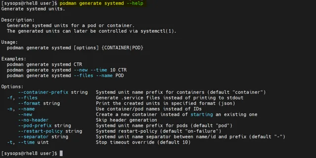 podman-generate-systemd-command