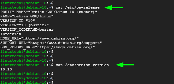 Debian-OS-Release-Command