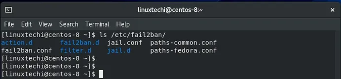 Fail2ban-directory-content-rhel8
