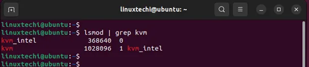 lsmod-kvm-module-ubuntu-linux