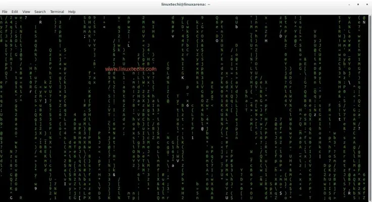cmatrix-linux-command-output