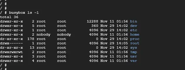 busybox-ls-command