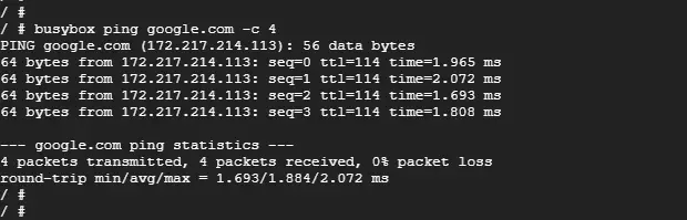 busybox-ping-command