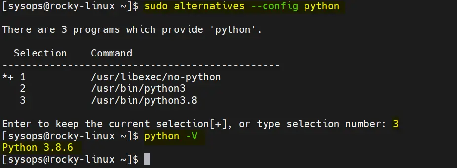 Alternative-Python-Rocky-Linux8