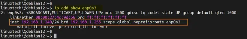 ip-add-show-enp0s3-debian12