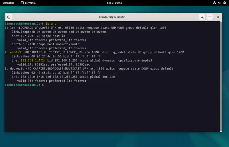 IP-Command-Output-Debian12-Command-Line