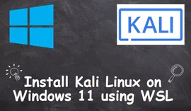 如何在 Windows 11上使用 WSL 安装 Kali Linux?