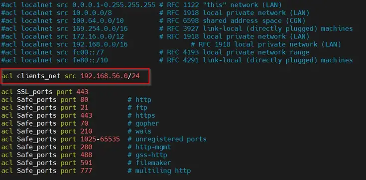 Clients-Network-Acl-Squid-Ubuntu