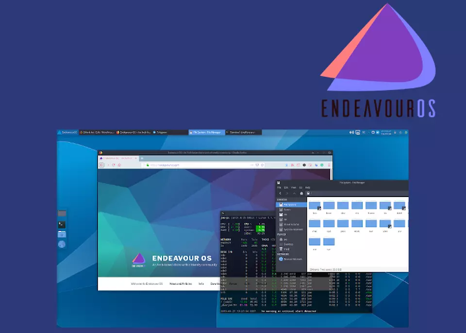 ENDEAVOUS Linux Desktop Distribution