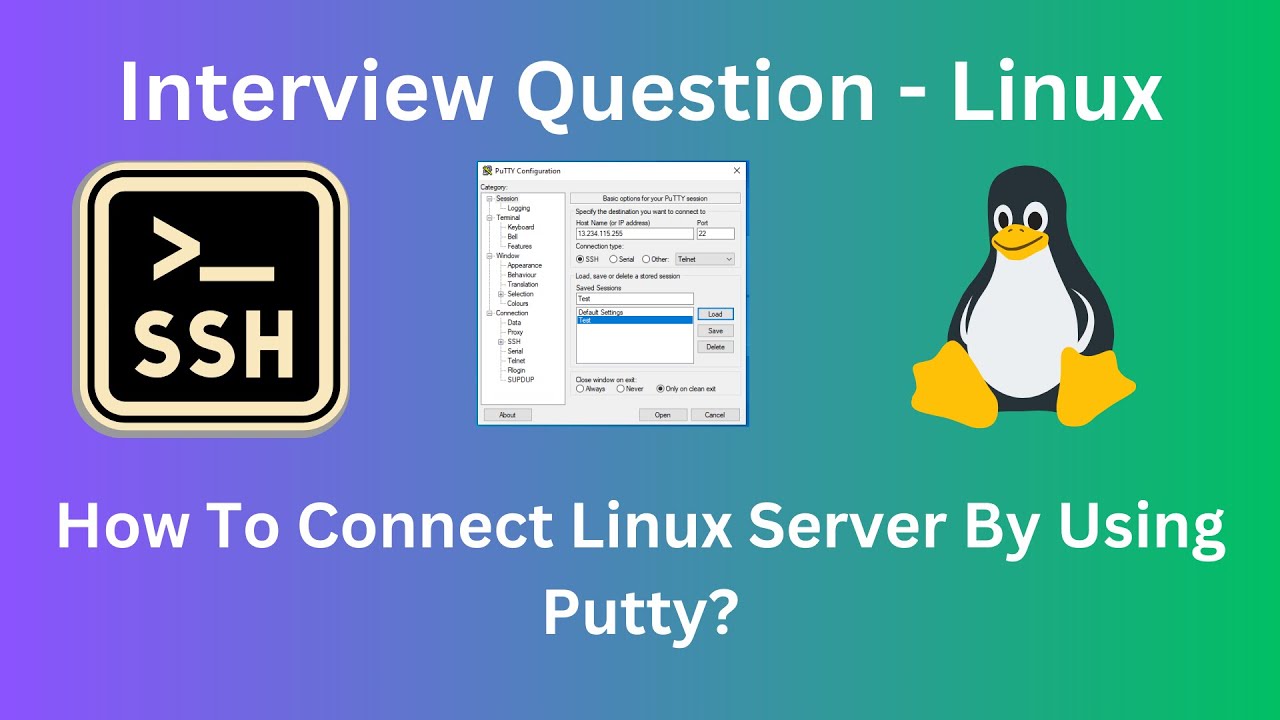 How to Connect Linux Server with Putty