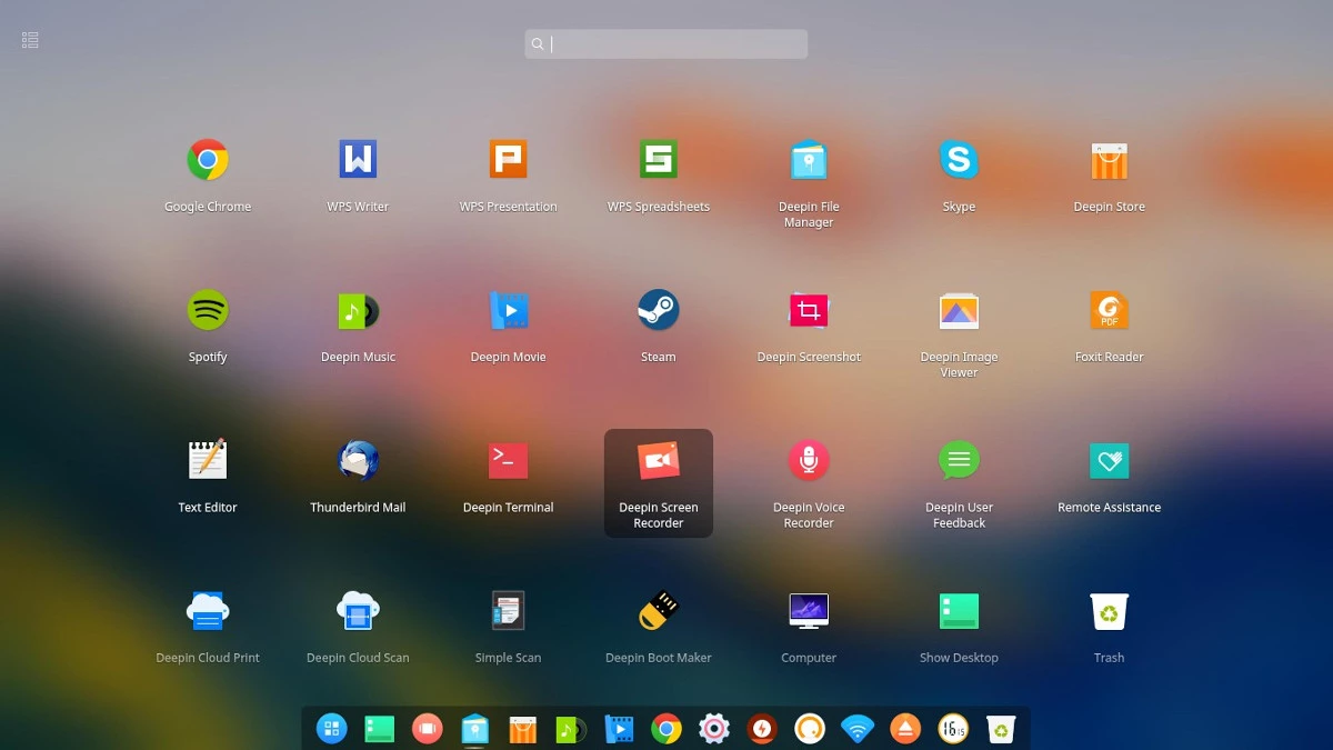 Deepin Linux Distribution