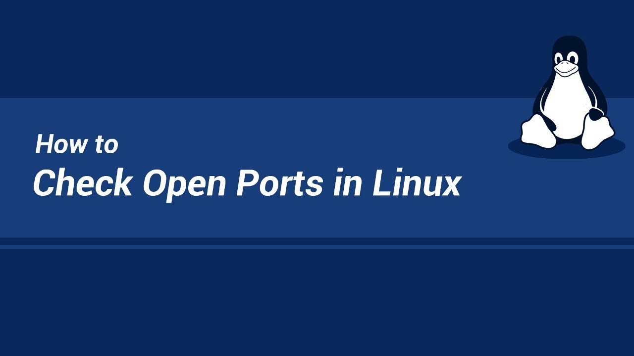 Check Open Port in Linux