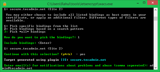 Setting Up Let’s Encrypt SSL with IIS on Windows