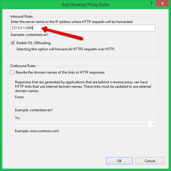 Reverse proxy using IIS 5